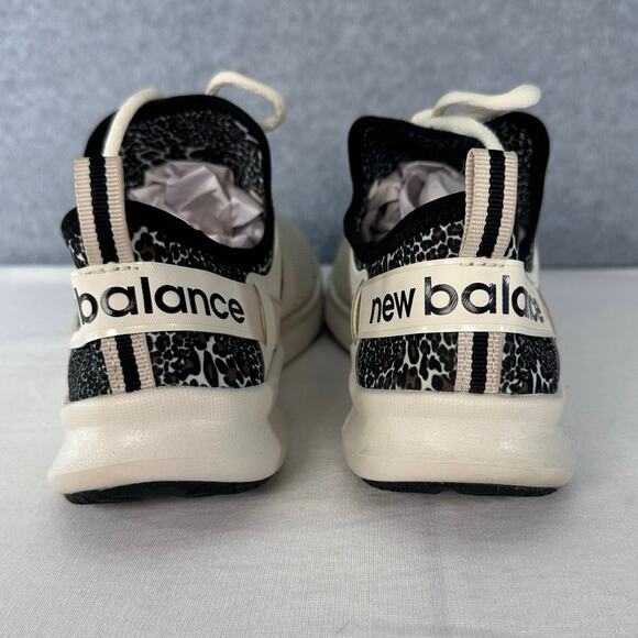 New Balance Women's Sz 8.5 Beige Nergize Sport Running Shoes Cheetah Print - Picture 4 of 11